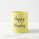 Buscar lunes feliz tazas Café