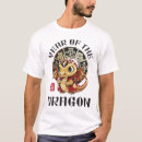 Buscar dragón chino del año nuevo camisetas 4 º suerte