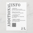 Buscar black white 11x16 invitaciones Elegante