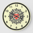 Buscar líneas aéreas relojes de pared Ferrocarril