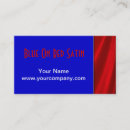 Buscar democrate tarjetas de visita Azul