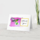 Buscar colibrí tarjetas Rosa