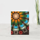 Buscar arte abstracto tarjetas Floral