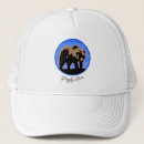Buscar del oso gorras Azul