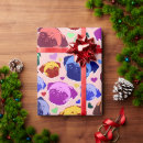 Buscar pug papel de regalo Patrón