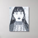 Buscar feminismo lienzos Retrato femenino
