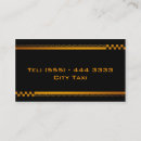 Buscar taxi auto tarjetas de visita Coche
