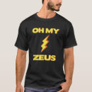 Buscar zeus camisetas Divertido