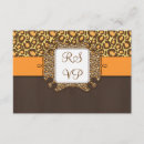 Buscar leopardo tarjetas rsvp Huella de leopardo