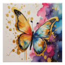 Buscar mariposas abstractas posters General y unisex