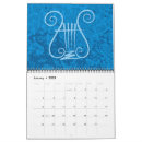 Buscar azul calendarios Fondo