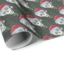 Buscar santa skull papel de regalo Navidades