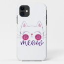 Buscar cara divertida iphone fundas Gatito