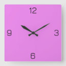 Buscar color magenta relojes de pared Moderno