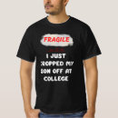 Buscar fragile camisetas Para él