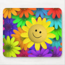 Buscar cara sonriente alfombrillas de raton Flor