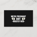 Buscar embarazada tarjetas de visita Embarazo