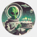 Buscar extraterrestre pegatinas Cumpleaños