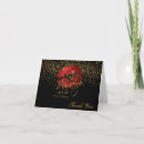 Buscar lápiz labial rojo tarjetas Labios