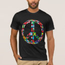 Buscar signo de la paz camisetas Para él