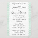 Buscar rayas que casan la invitaciones Elegante