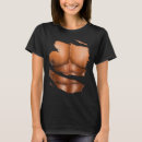 Buscar músculos falsos camisetas Seis