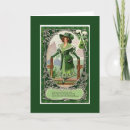 Buscar vintage tarjetas dia san patricio Chica