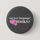 Buscar libros del amor chapas Aficionado a los libros