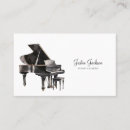 Buscar del piano tarjetas de visita Clientes