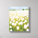 Buscar tulipanes blancos lienzos Flores