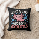Buscar axolotl cojines Divertido