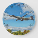 Buscar transporte relojes de pared Avión