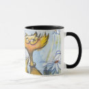 Buscar gato del dibujo animado tazas Animal