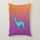 Buscar greyhound cojines Silueta