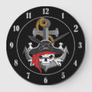 Buscar pirata relojes de pared Mar