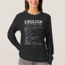 Buscar traducción camisetas Inglés