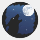 Buscar lobo salvaje pegatinas Animal
