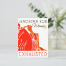 Buscar cansada postales Mujer