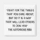 Buscar quote imanes Notorious rbg