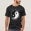 Buscar el ying y yang camisetas 9 º rebelión