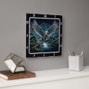Buscar azul eléctrico relojes de pared General y unisex