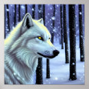 Buscar lobos salvajes posters Lobo blanco