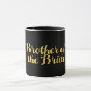 Buscar hermano de la novia tazas Moda