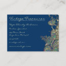 Buscar peacock tarjetas de visita 1 ᵉʳ tienda