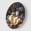 Buscar queso relojes de pared Uvas