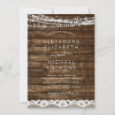 Buscar string lights invitaciones Madera