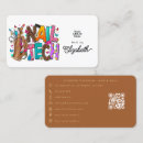 Buscar tecnología tarjetas de visita General y unisex