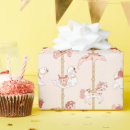 Buscar caballo del carrusel papel de regalo Para ella