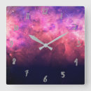 Buscar cósmico relojes de pared Nebulosa