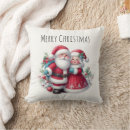 Buscar señora claus cojines Navidad